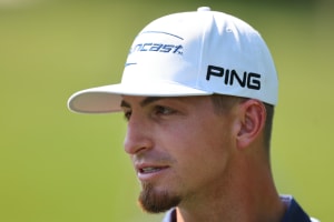 Sam Bennett of the United States walks the 18th fairway during the first round of the Memorial Tournament presented by Workday at Muirfield Village Golf Club on June 01, 2023 in Dublin, Ohio.